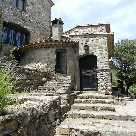 Cros  Chambre Cevennes: Piscine, Lamas, Riviere מראה חיצוני תמונה