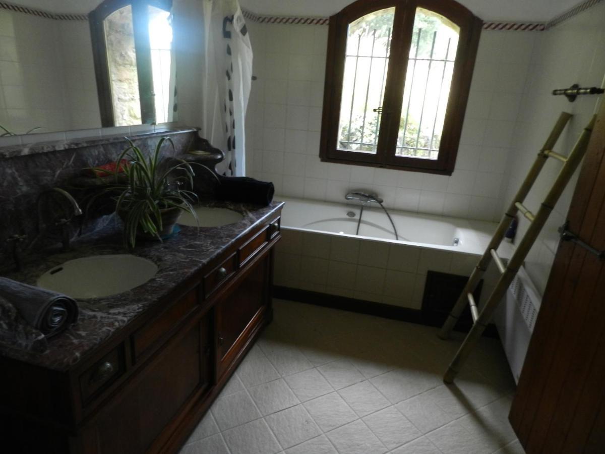 Cros  Chambre Cevennes: Piscine, Lamas, Riviere מראה חיצוני תמונה