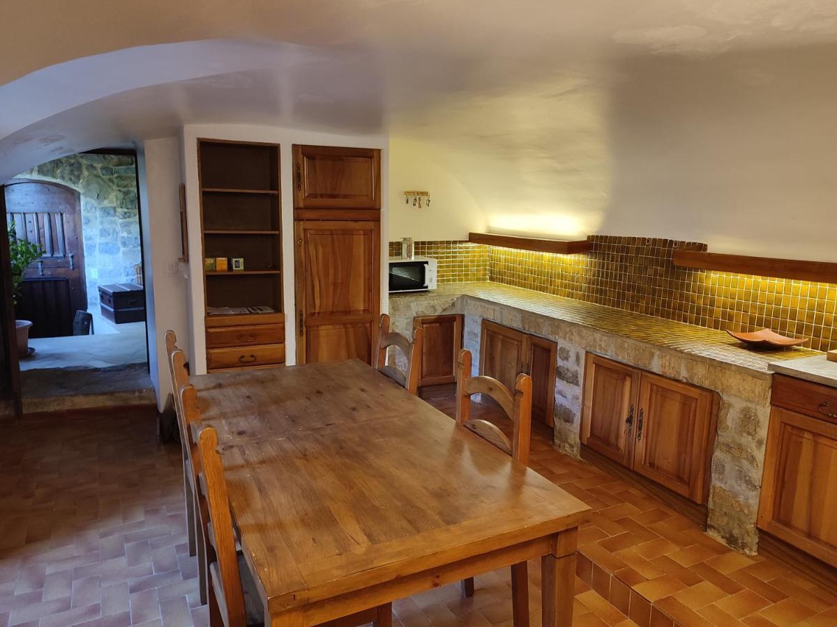 Cros  Chambre Cevennes: Piscine, Lamas, Riviere מראה חיצוני תמונה